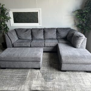 Grey Sectional Couch - Free Delivery