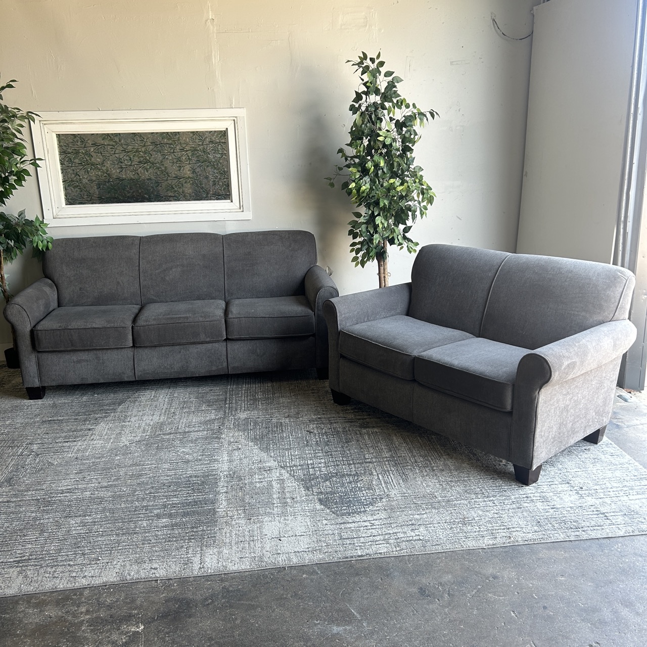 Gray Couch Set Free - Delivery | CouchCycled of Fort Worth