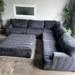 Dark Blue Sectional