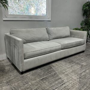 Gray Crate & Barrel Couch