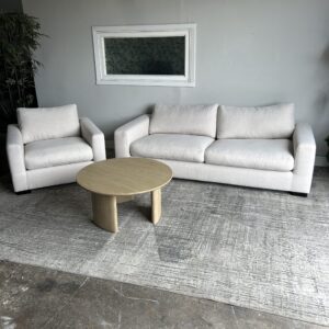 White Couch Set