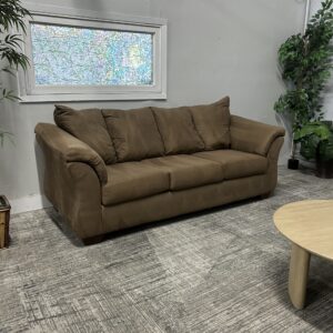 Tan Three Seater