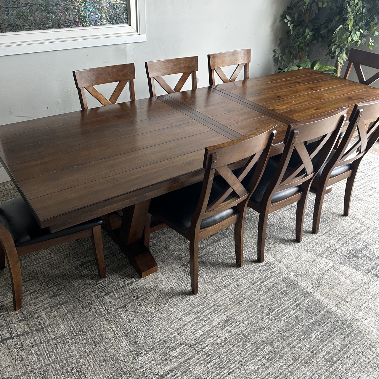 Wooden Dining Table 8-6 seat - Image 11