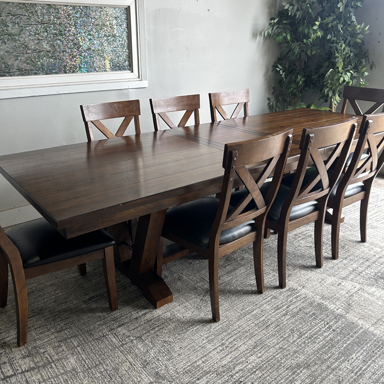 Wooden Dining Table 8-6 seat - Image 10