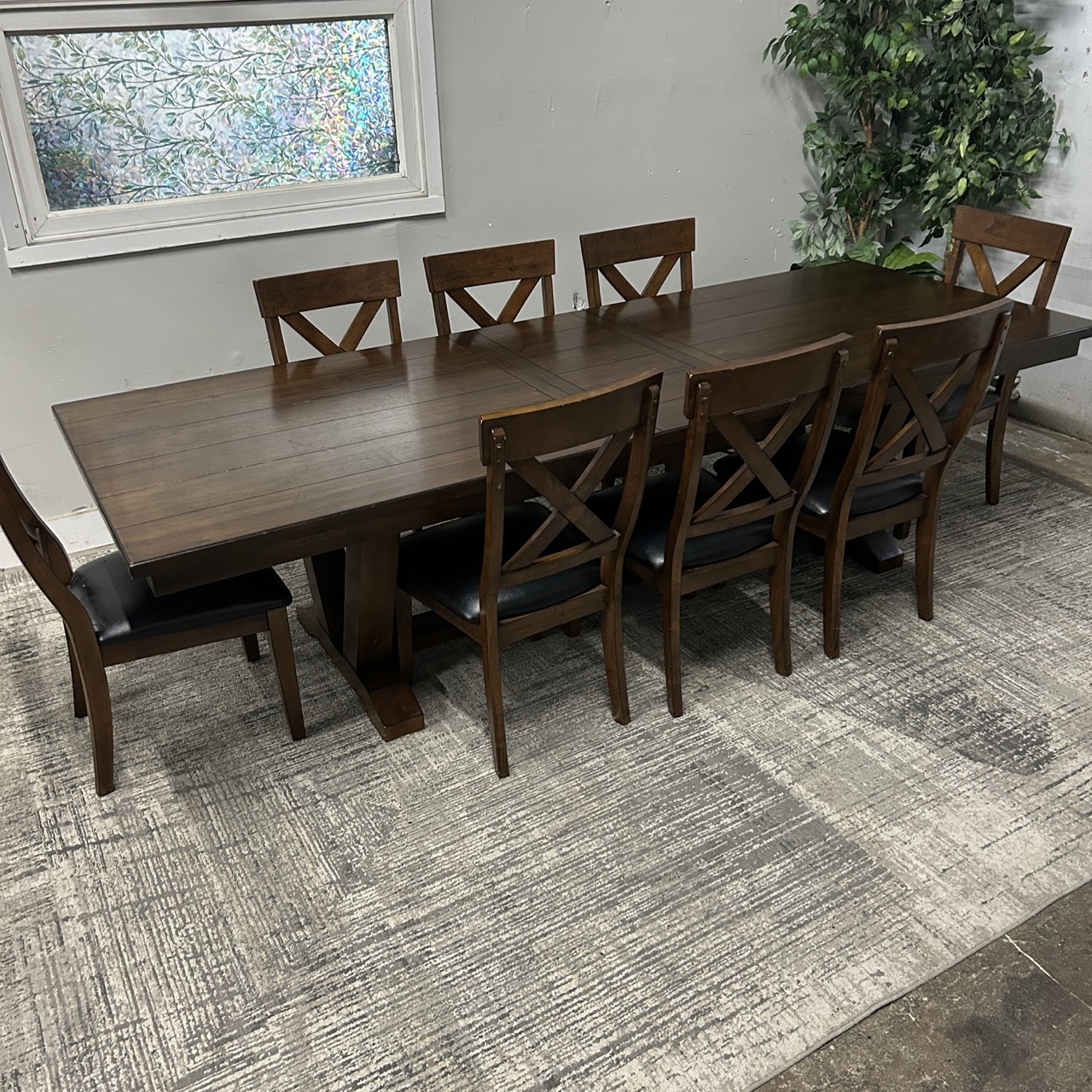 Wooden Dining Table 8-6 seat - Image 8