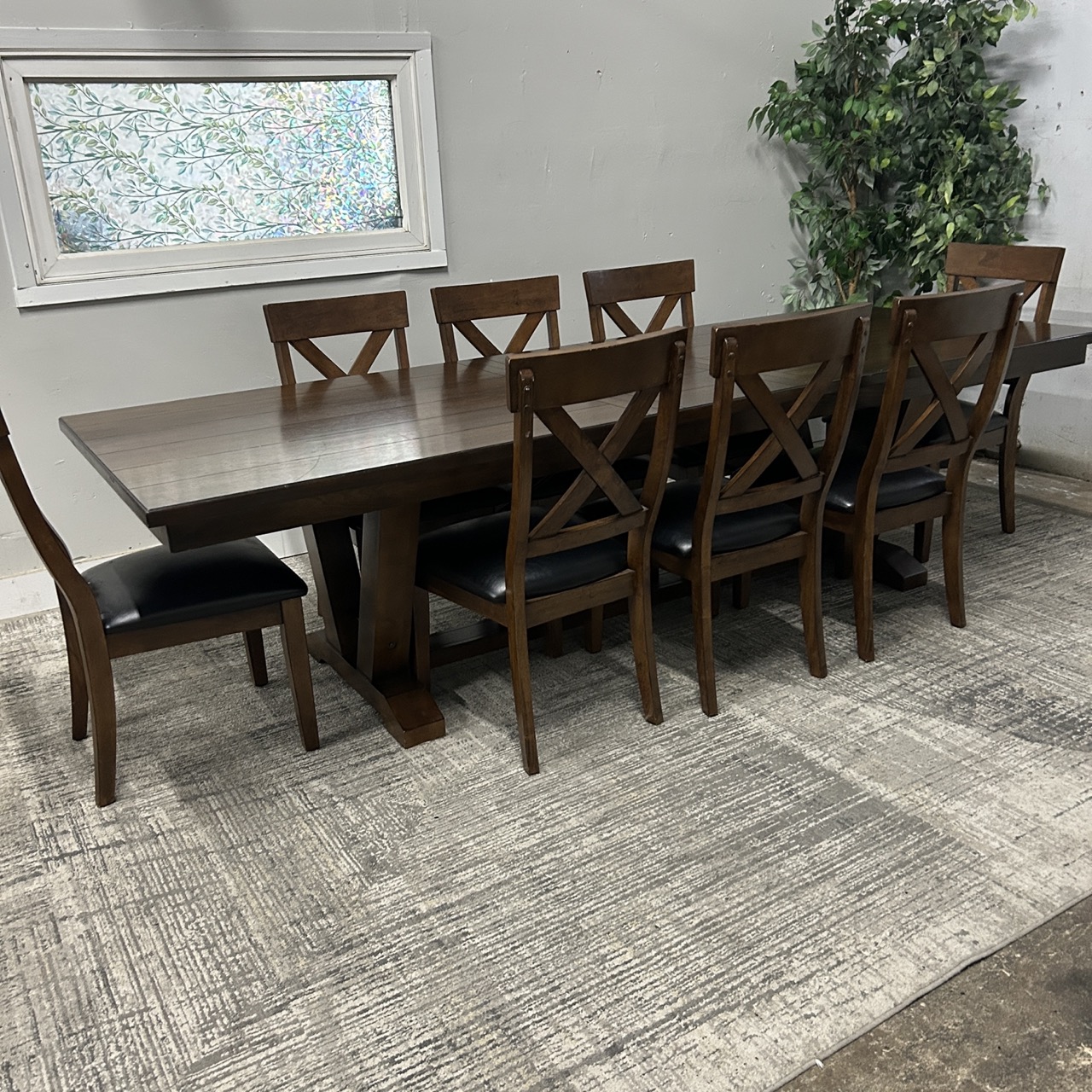 Wooden Dining Table 8-6 seat - Image 7