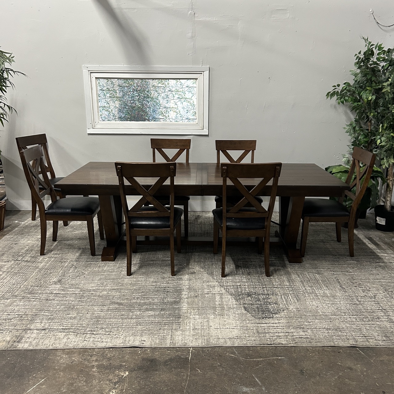 Wooden Dining Table 8-6 seat - Image 5