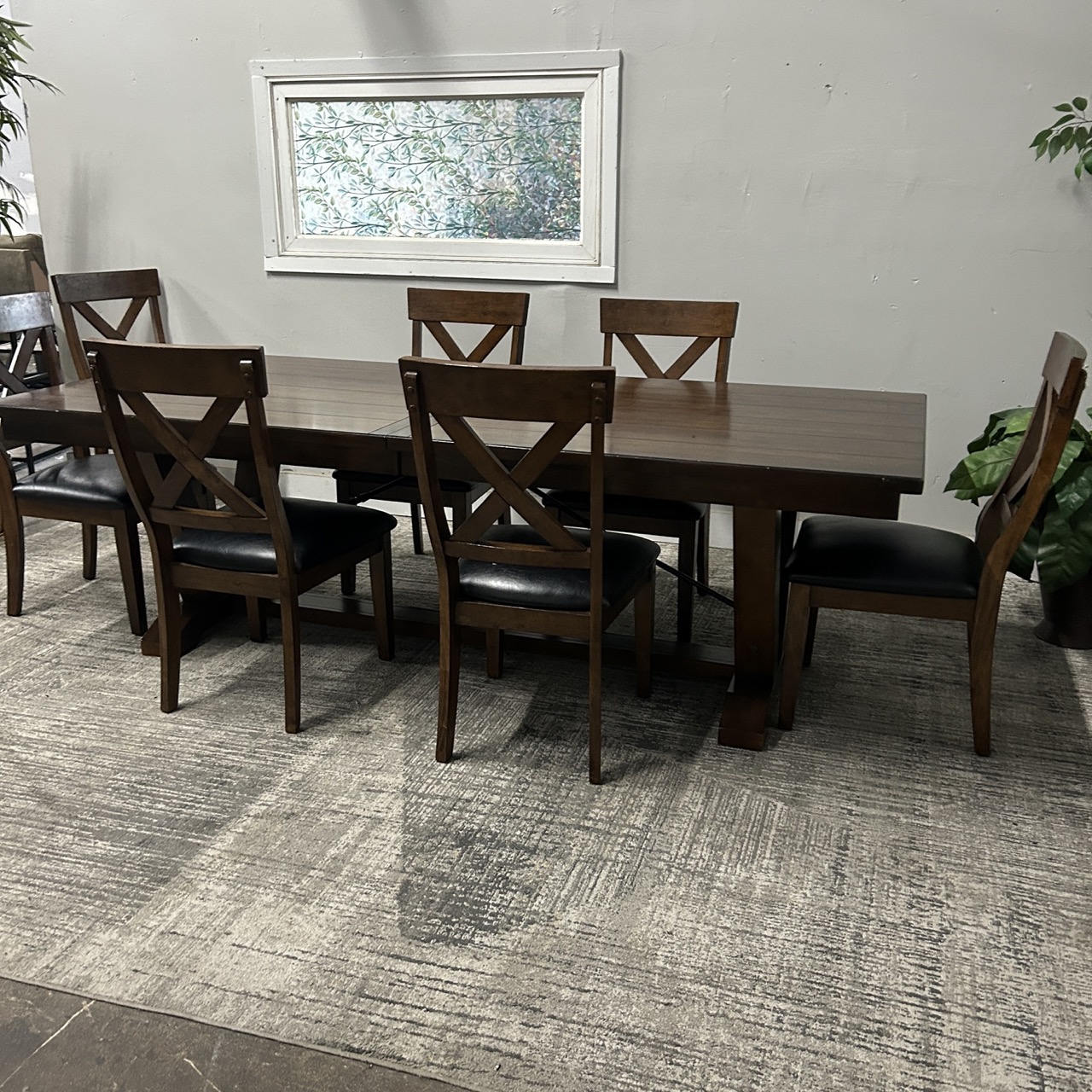 Wooden Dining Table 8-6 seat - Image 4