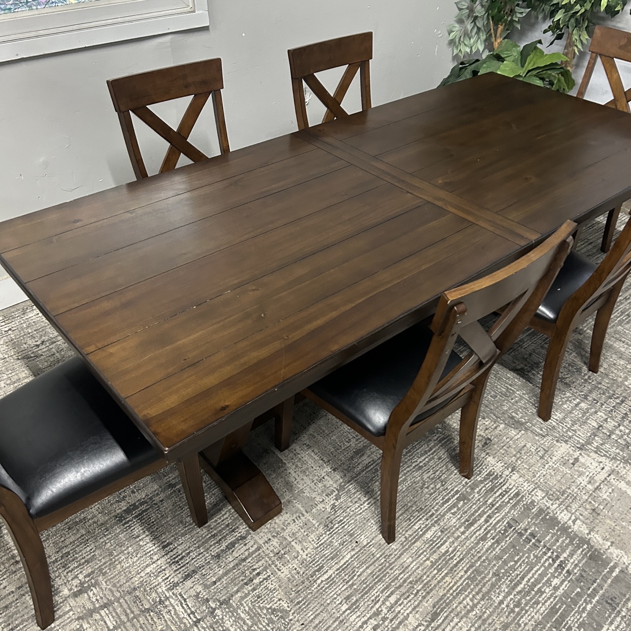 Wooden Dining Table 8-6 seat - Image 3