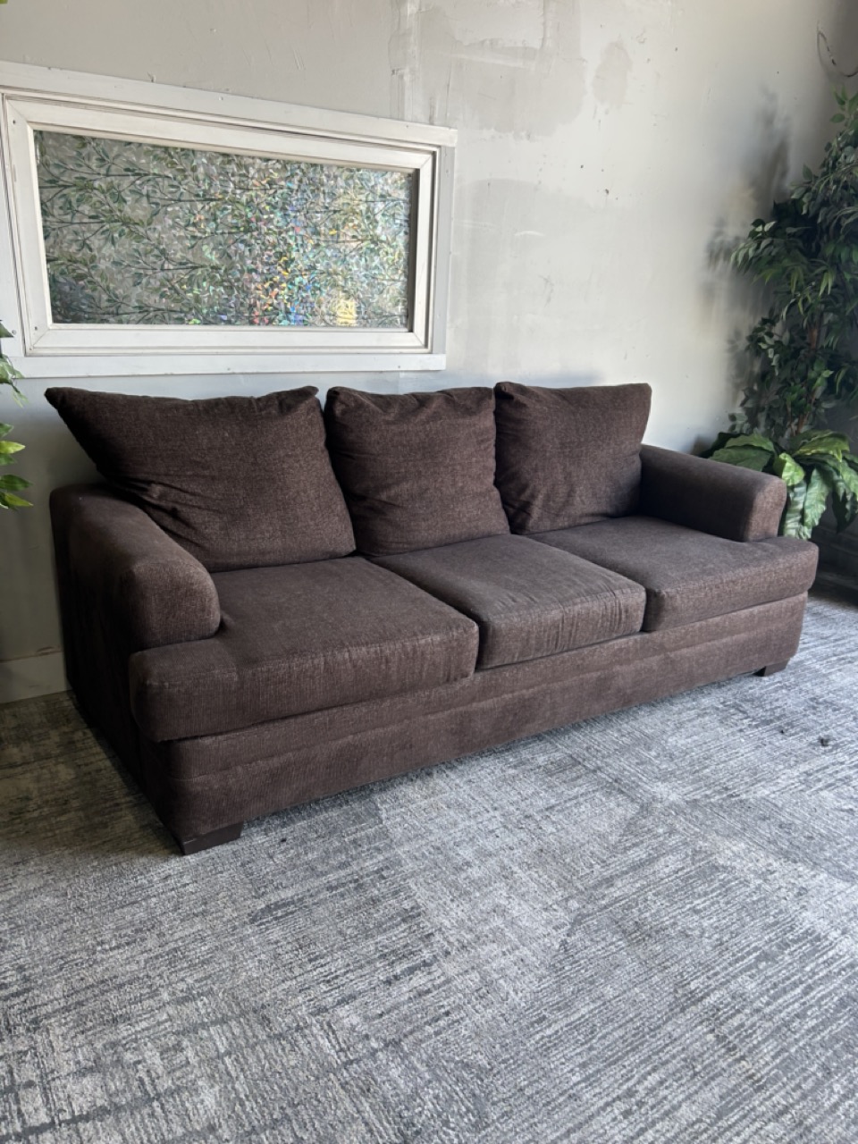 Modern Brown Couch
