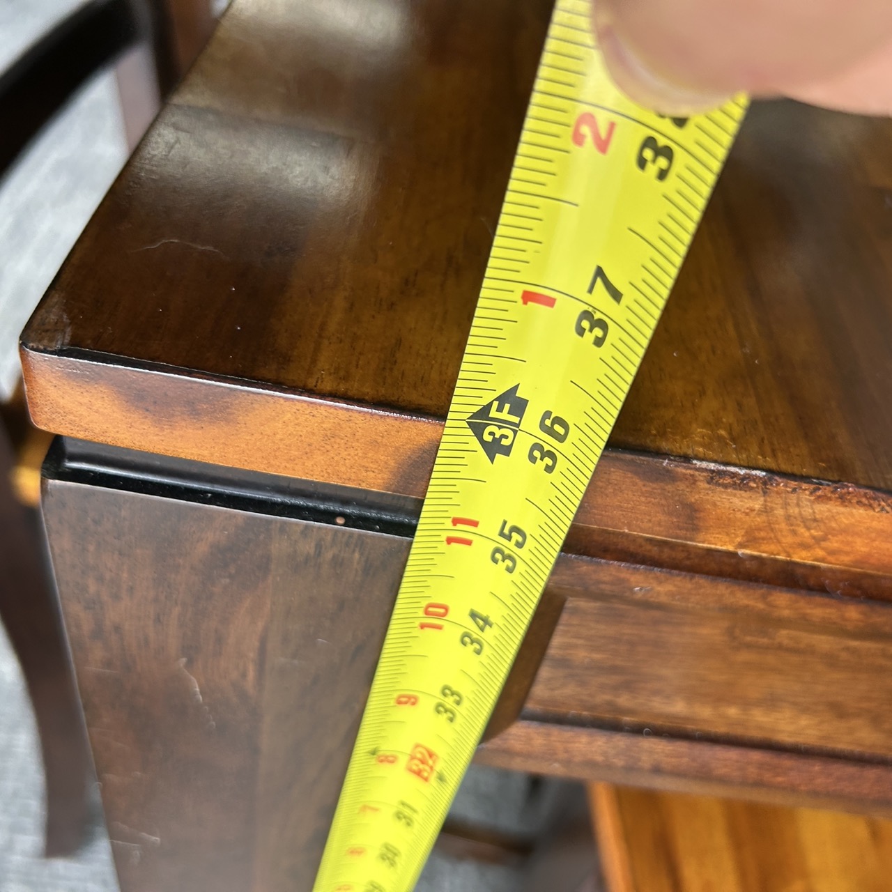 Wooden 6 Seat Dining Table - Image 20