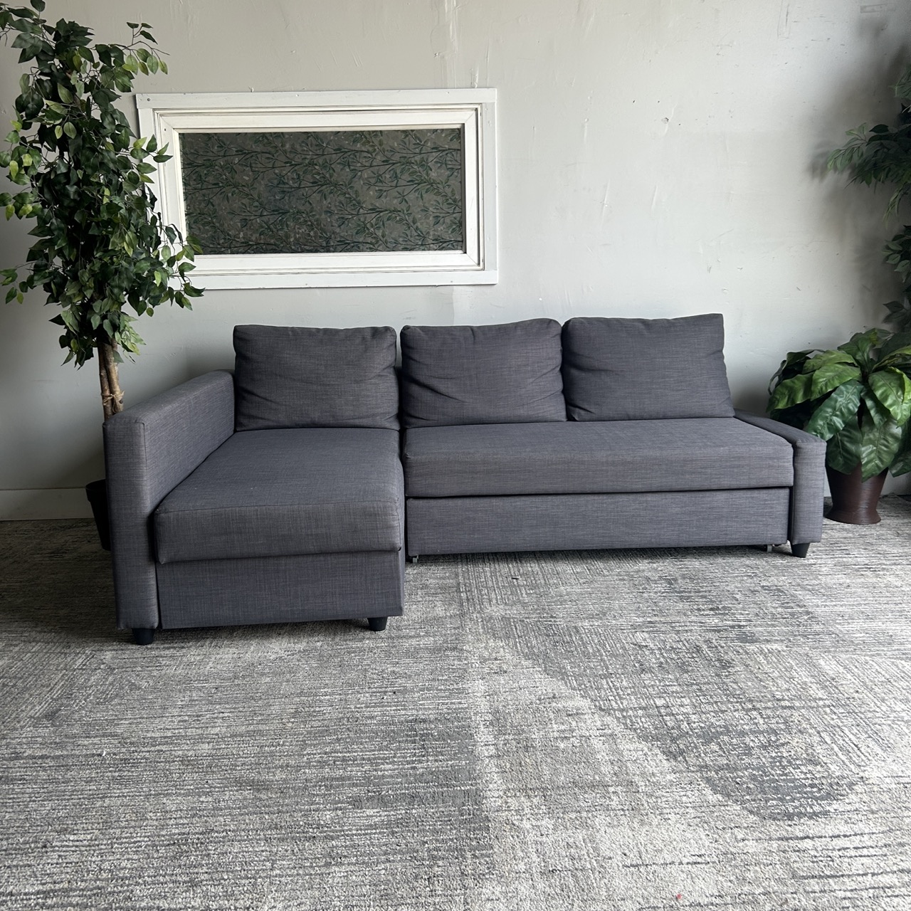Gray Sectional w/ Pullout - Image 5