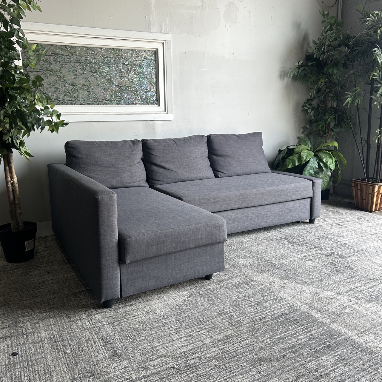 Gray Sectional w/ Pullout - Image 6