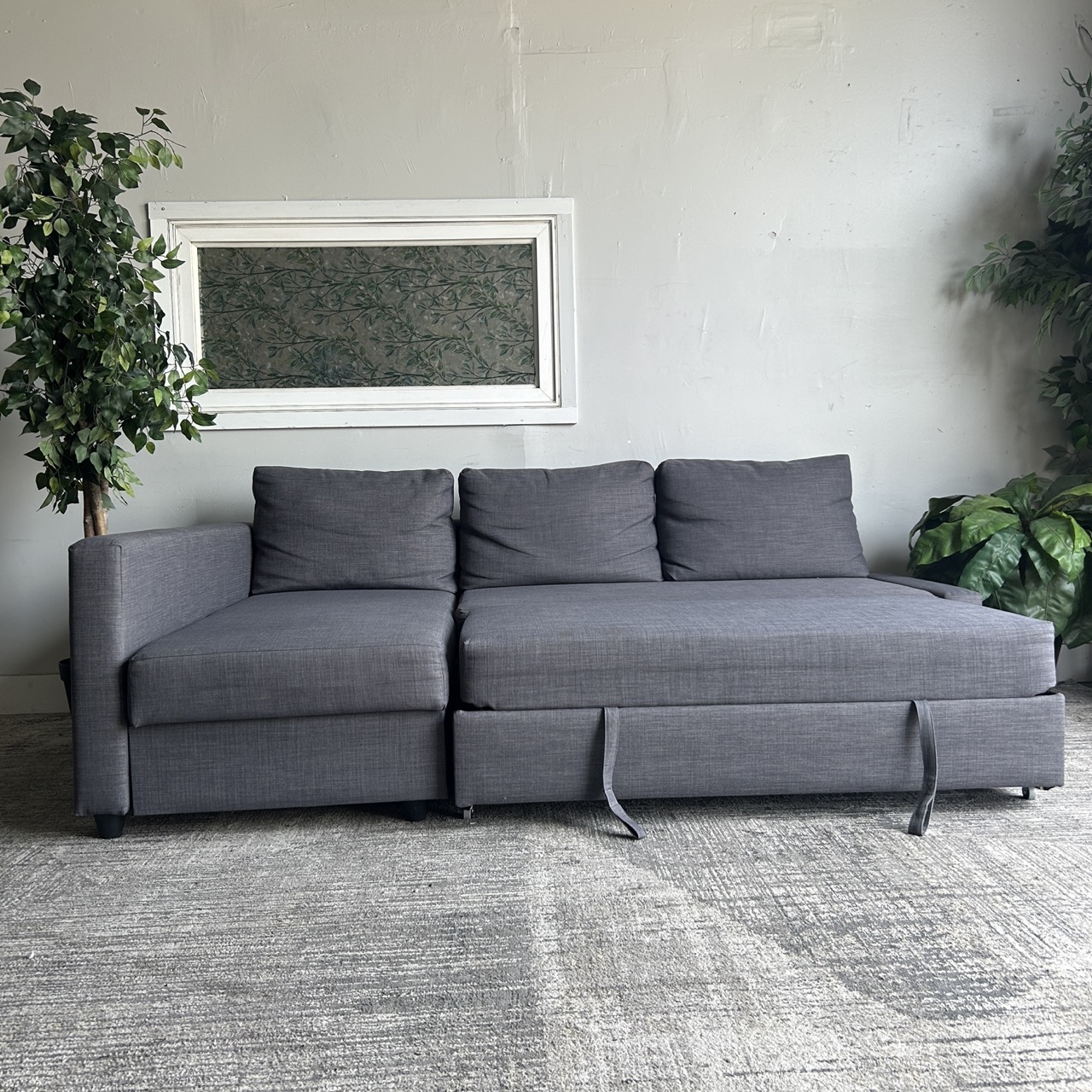 Gray Sectional w/ Pullout - Image 7