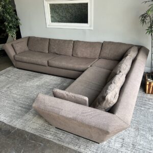 Brown Custom Sectional