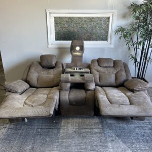 Brown Electric Recliner